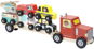 Vilac Wooden truck with toy cars for deployment - Toy Car