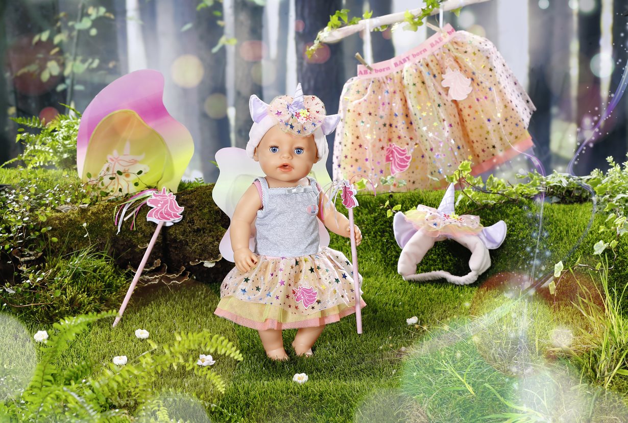 Baby born unicorn deals doll