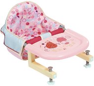 Nábytek pro panenky Baby Annabell Jídelní židlička s uchycením na stůl - Nábytek pro panenky