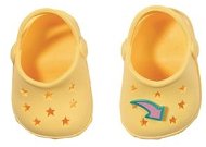 BABY born Gumové sandálky - žlté - Doplnok pre bábiky
