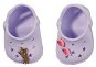 BABY born Rubber Sandals - Purple - Doll Accessory