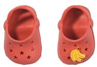 BABY born Gumové sandálky - červené - Doplnok pre bábiky