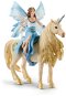 Schleich 42508 Fairy Eyelas on a golden unicorn - Figure