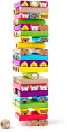 WOODY Tower "Sammy "mit Tieren - Spiel - Tischspiel