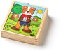 Woody Puzzle šatníková skriňa "Psík", 18 dielov - Puzzle