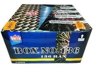 Fireworks - Pack of Projectiles Box no. 136 Ran - Fireworks