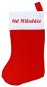 Santa Claus stocking - Santa Claus - 40cm - 2 pcs in Package - Christmas - Costume Accessory