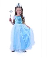 Costume Rappa children's costume blue princess (M) - Kostým