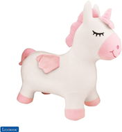 Inflatable Plush Jumping Unicorn - Hopper