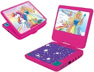 Lexibook Barbie Tragbarer DVD-Player 7 mit drehbarem Bildschirm und Kopfhörern - Musikspielzeug