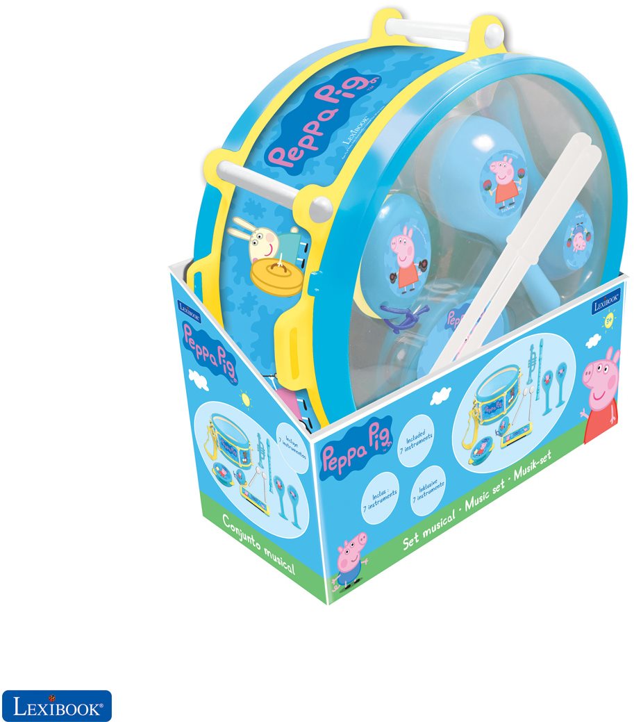 Peppa pig best sale pack away drum