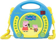 Lexibook Peppa Pig hordozható CD lejátszó + 2 mikrofon - Zenélő játék