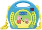 Lexibook Peppa Pig Přenosný CD přehrávač s 2 mikrofony - Hudební hračka