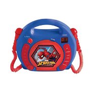 Spider-Man Portable CD Player With 2 Microphones - Musical Toy