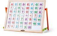 Woody Magnetic Table with ABC on the Table - Magnetic Board