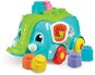 Clementoni Clemmy baby - Vozík slon s kockami - Didaktická hračka