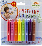 Teddies Bath crayons 8 pcs - Water Toy