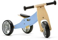Nicko - Wooden bouncer 2in1 mini - blue - Balance Bike