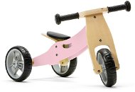 Nicko - Wooden bouncer 2in1 mini - pink - Balance Bike