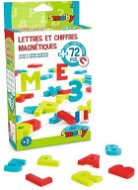 Smoby Magnetic Letters and Numbers 72 pcs - Magnetic Board