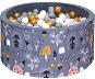 iMex 3454 Dry pool with balls Mystery forest Gold - Ball Pit