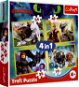 Trefl puzzle 4in1 How to Train your Dragon - Jigsaw