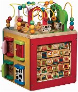 Wooden Activity Cube - Discover Farm Animals - Interactive Toy