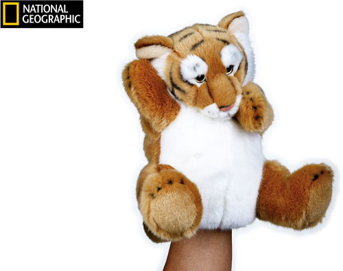 National Geographic Marionette Tiger 26 cm - Handpuppe - Hauptbild