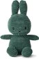 Miffy Sitting Corduroy Dark Green 23cm - Soft Toy