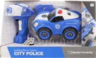 Screw-on police car with remote control - Toy Car
