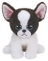 Beanie Babies PORTIA, 15cm - Brown-white Terrier - Soft Toy