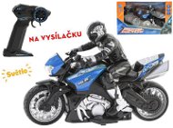 R / C motorcycle with rider 26cm 1:10, for 2.4GHz batteries - Kids' Electric Motorbike