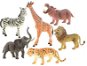 Safari animal set 16-23cm 6pcs - Figures