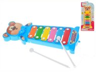 Xylophone teddy bear 28cm 2 colours - Musical Toy