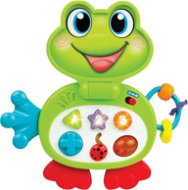 Laptop frog interactive 24cm battery with light and sound - Interactive Toy