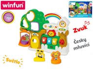 Educational Cottage Speaking Czech, Battery Operated, with Light - Interactive Toy