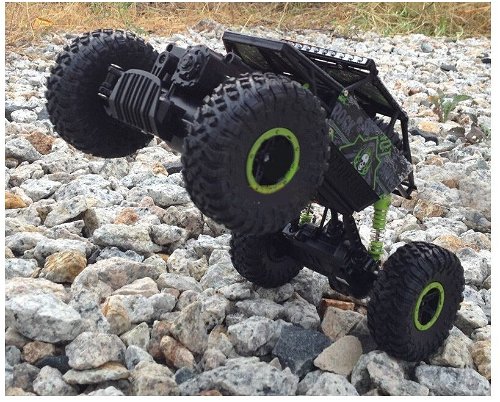 Rock Crawler Reely 1:18 Green - Remote Control Car