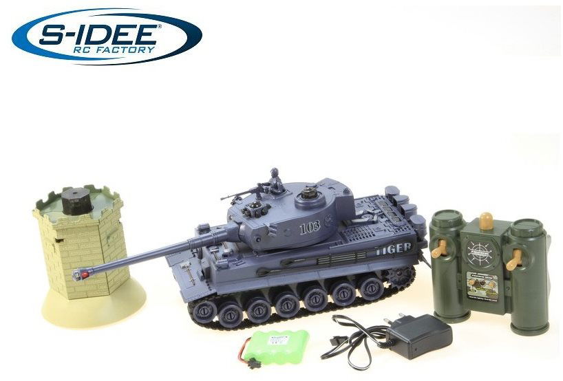 German tiger i electric remote control hot sale tank model 2.4 g rc tank