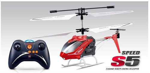 Syma hélicoptère RC S5 Speed rouge, Commandez facilement en ligne