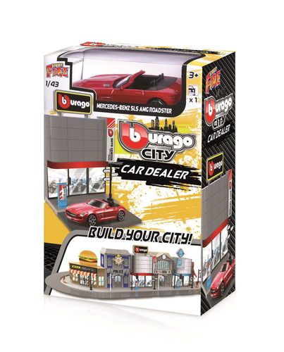 Bburago city 1:43 18-31501 Prodejna aut - Autodráha - Hlavní obrázek