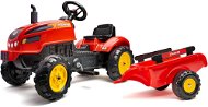 FALK pedal tractor 2046AB X-Tractor with siding and opening hood - Pedal Tractor 