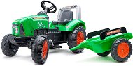 Šlapací traktor Supercharger zelený - Šlapací traktor