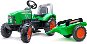 Šlapací traktor Supercharger zelený - Šlapací traktor