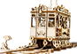 WOODEN CITY Tramvaj s kolejemi 273 dílů - 3D puzzle