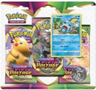 Pokémon TCG: SWSH04 Vivid Voltage – 3 Blister Booster - Kartová hra