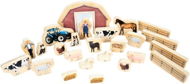 Wooden Farm Animals - Figure and Accessory Set