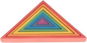 Balančná hra Dúhový Architekt trojúholník - Balanční hra