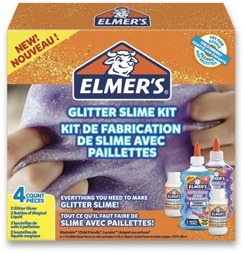 Elmer's Slime Kit, Glitter Slime Kit - DIY Slime