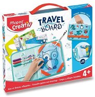 Maped Travel Board Set - Játék és rajzolás állatokkal - Kreatív szett