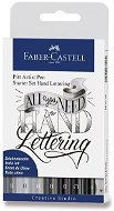 Popisovače Faber-Castell Pitt Artist Pen Hand Lettering, sada 9 ks - Fixky
